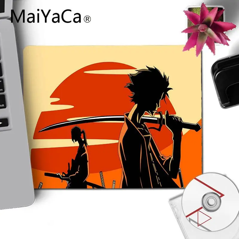 MaiYaCa мой любимый аниме Samurai Champloo маленький коврик для мыши ПК компьютерный Лидер