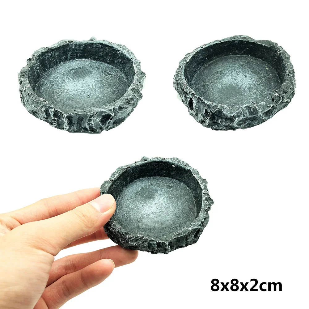 Фидерное бревно пень рептилия блюдо украшение для клетки Ящерица Дракон Игуана