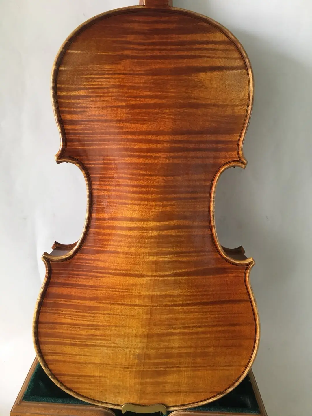 4/4 Размер скрипка модель stradi 1715 цельный задник клен № 6