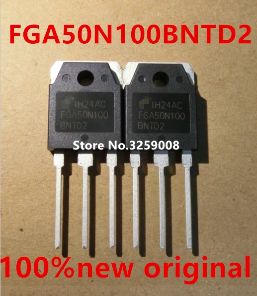 

FGA50N100 FGA50N100BNTD2 100% новый импортный оригинальный 10 шт.