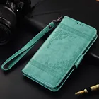 Чехол-книжка для ASUS ZenFone Selfie ZD551KL, с ремешком, с цветочным принтом, 100%
