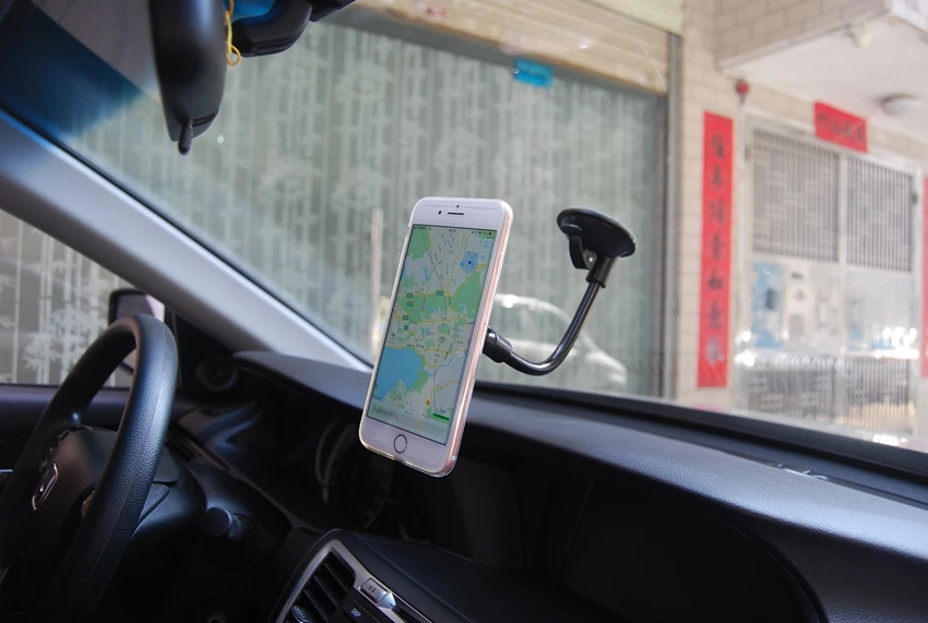Магнитный автомобильный держатель для телефона HOTR на лобовое стекло, автомобильный держатель на магните, gps дисплей, подставка, крепление, поддержка, рука, автомобильный держатель, вращающийся на 360 градусов