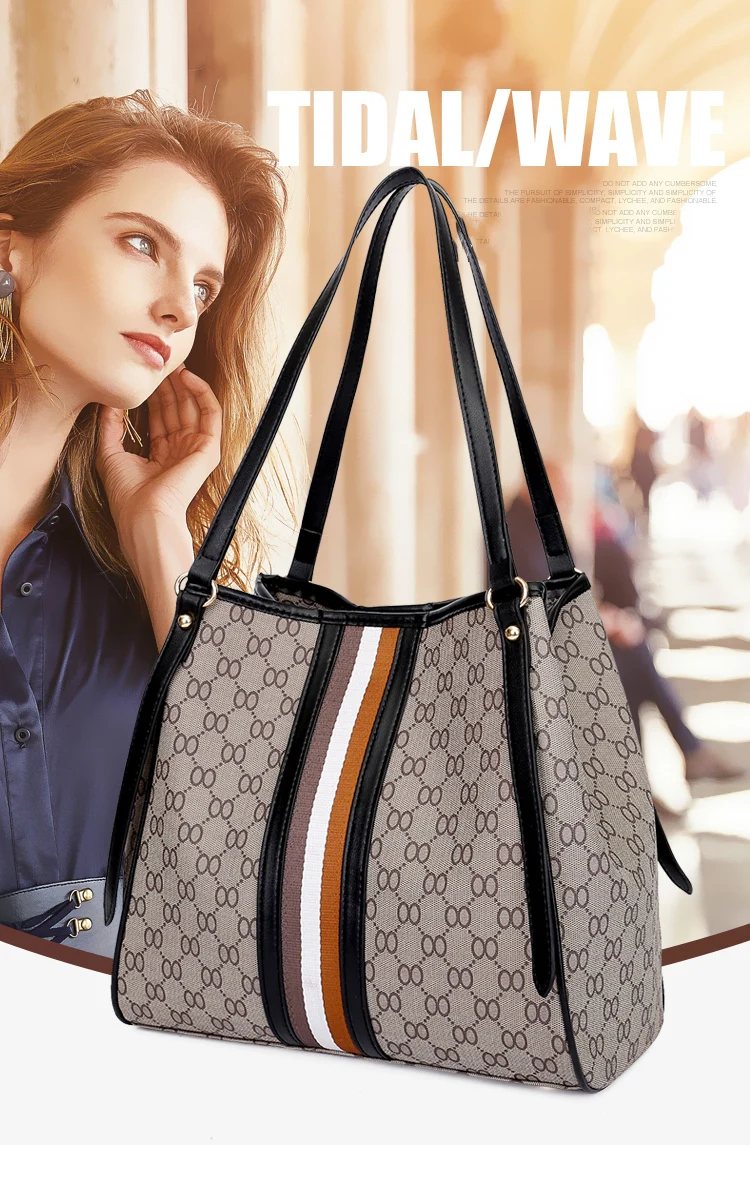 Новинка, женские сумки, дамская сумка через плечо, ПУ, модная, хит, цветная, с принтом, подошва, износостойкая, с заклепками, большая ВМЕСТИТЕЛЬНОСТЬ