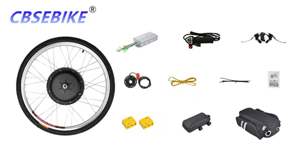 CBSEBIKE 20 дюймов Ebike переднее моторное колесо комплект высокоскоростной конверсионный концентратор Электрический велосипед QDC01-20