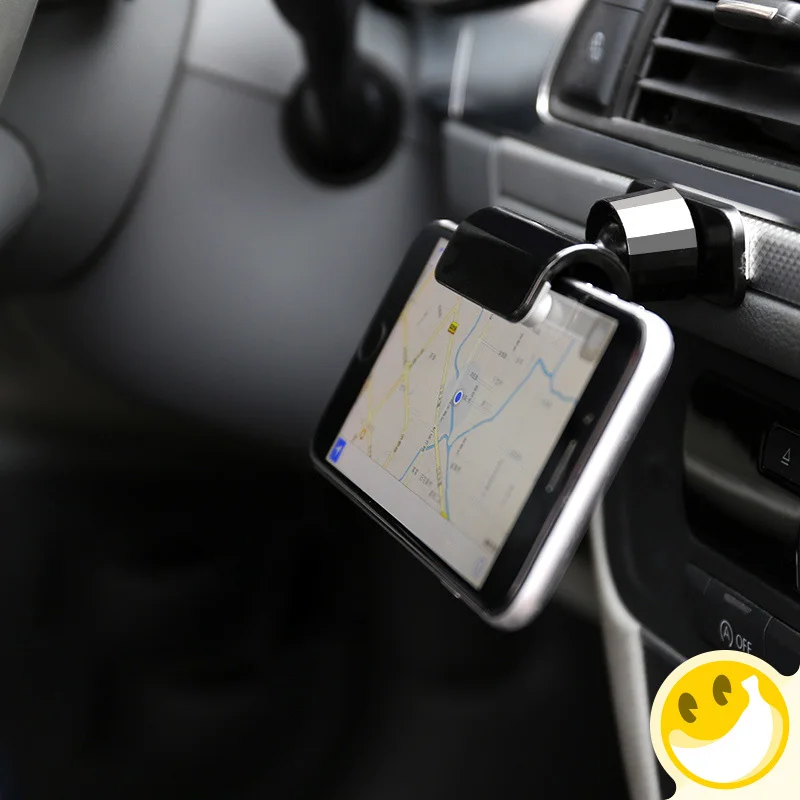 360 градусов вращение гравитационный Автомобильный держатель для телефона на