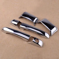 citall 6pcs abs chrome car door handle cover trim molding overlay for jeep compass 2007 2009 2010 2011 2012 2013 2014 2015 2016