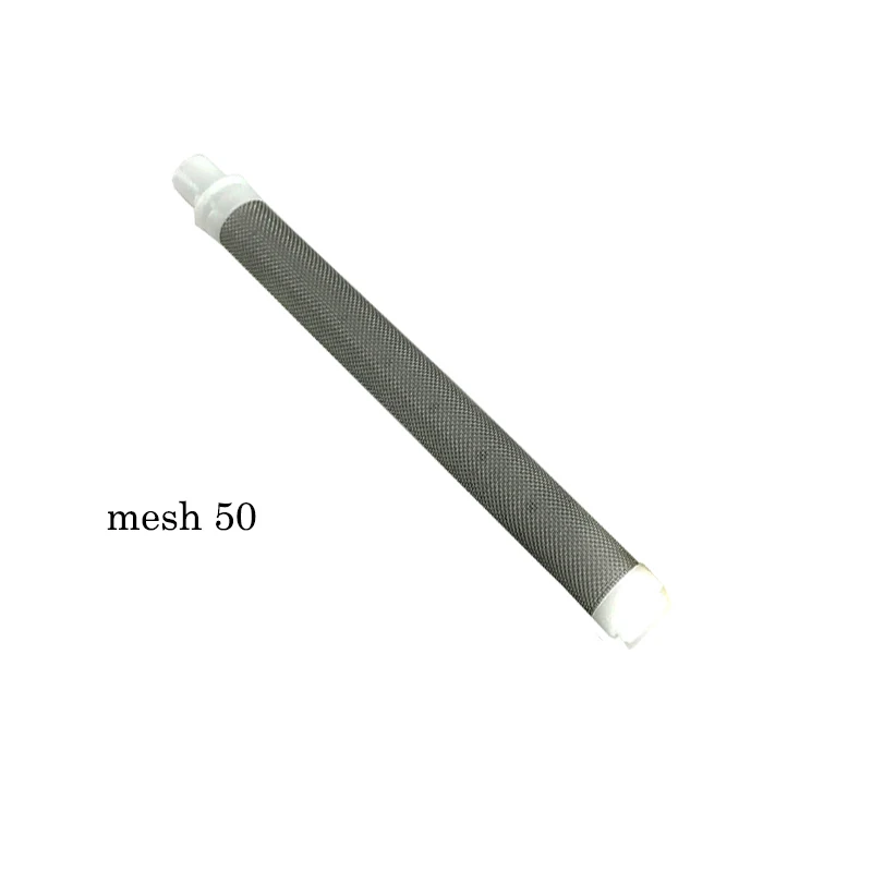 mesh 50 5 шт. безвоздушного краскораспылителя filter30, 50100150200 сетчатая вставка типа покраски запасные части для вагнера - Цвет: mesh 50