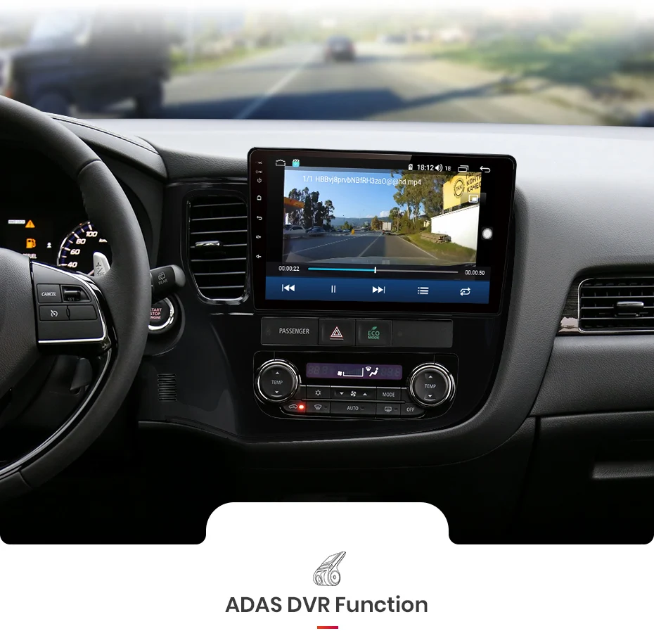 AWESAFE 2Din Android 8,1 4+ 64G CarPlay gps Радио Аудио мультимедийный плеер для Mitsubishi Outlander 3 2012 2 Din без DVD