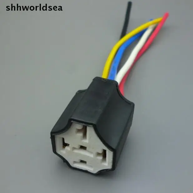 Shhworldsea 5 шт. 16AGW медный кабель керамический держатель автомобильного реле