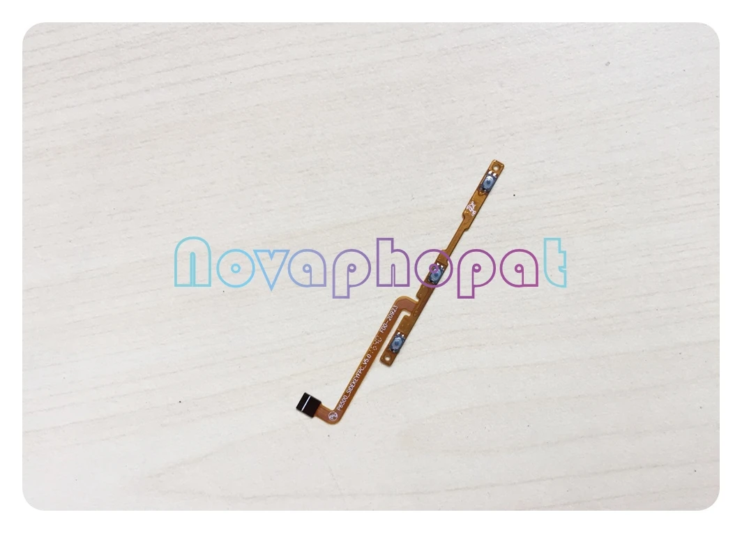 Novaphopat 10 шт./лот для Lenovo Phab 2 Plus кнопка регулировки громкости включения/выключения