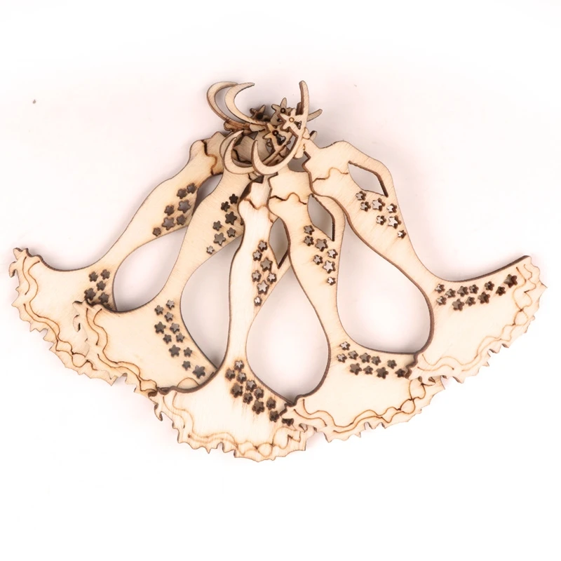 5 шт. декоративные аксессуары для украшения дома 80 мм|Поделки из дерева| |