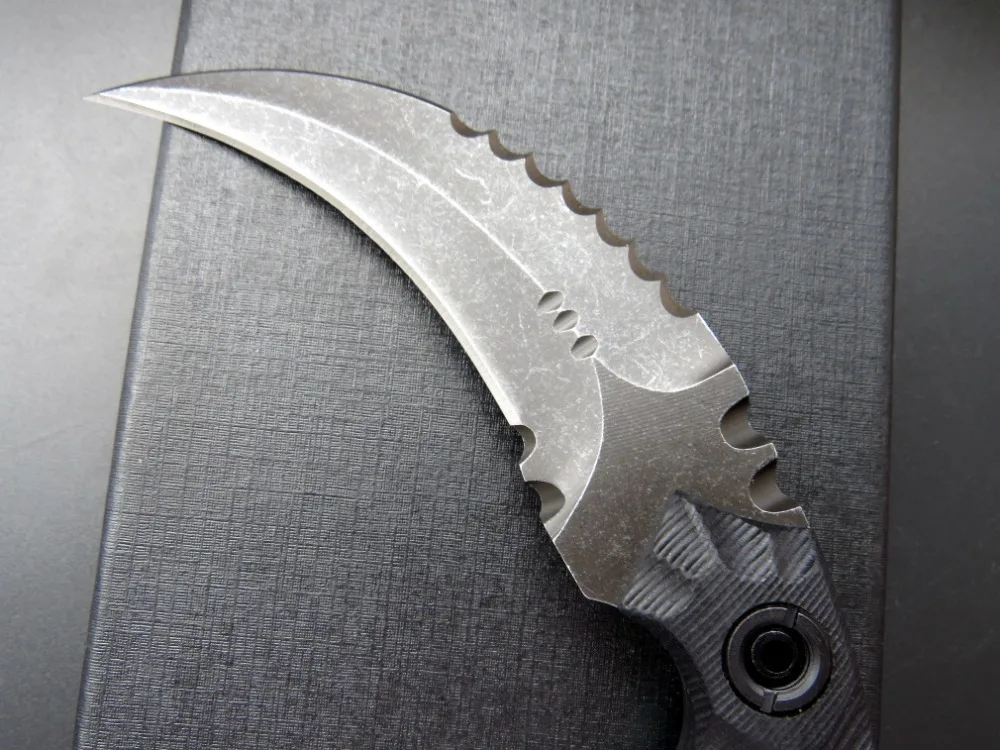Тактический нож-керамбит Eafengrow C1691 CS GO ножи Counter Strike охотничий нож для выживания на