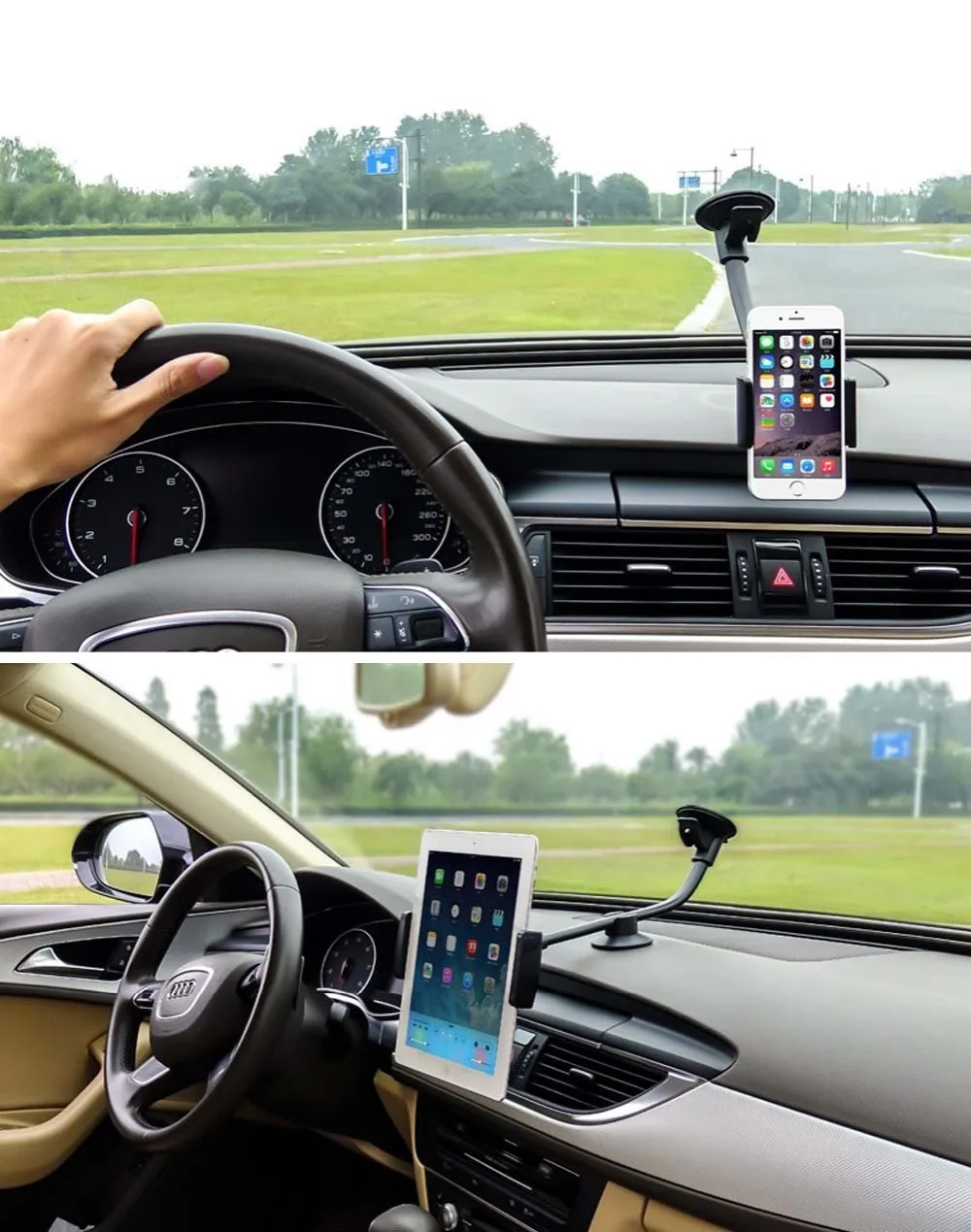 Мягкая труба 5 &quot+ 7&quot клип Авто Лобового стекла Колыбель Окно Всасывания