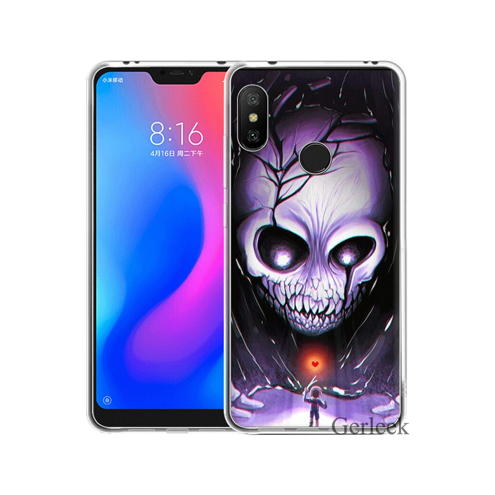 mobile Phone Case For Xiaomi Redmi Note 6 7 3 Pro 4 4X 5 5A Cover Undertale Sans Bag Shell | Мобильные телефоны и