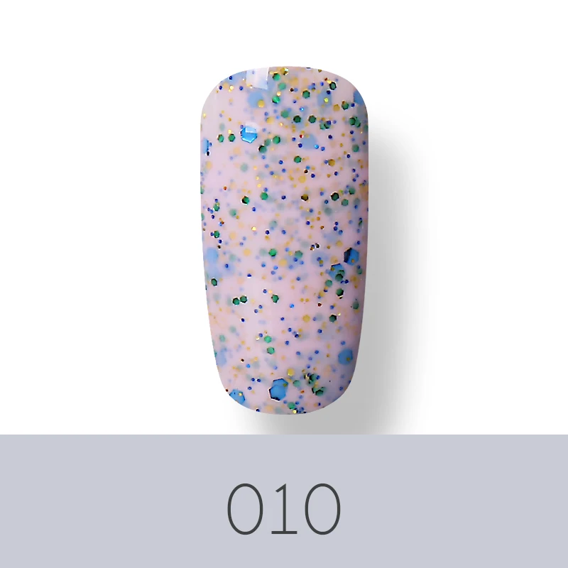 10 Elite99 сырный Гель-лак для ногтей Candy Sandy Shimmer Профессиональный замачиваемый УФ светодиодный Гель-лак 10 мл/уп - Цвет: 10