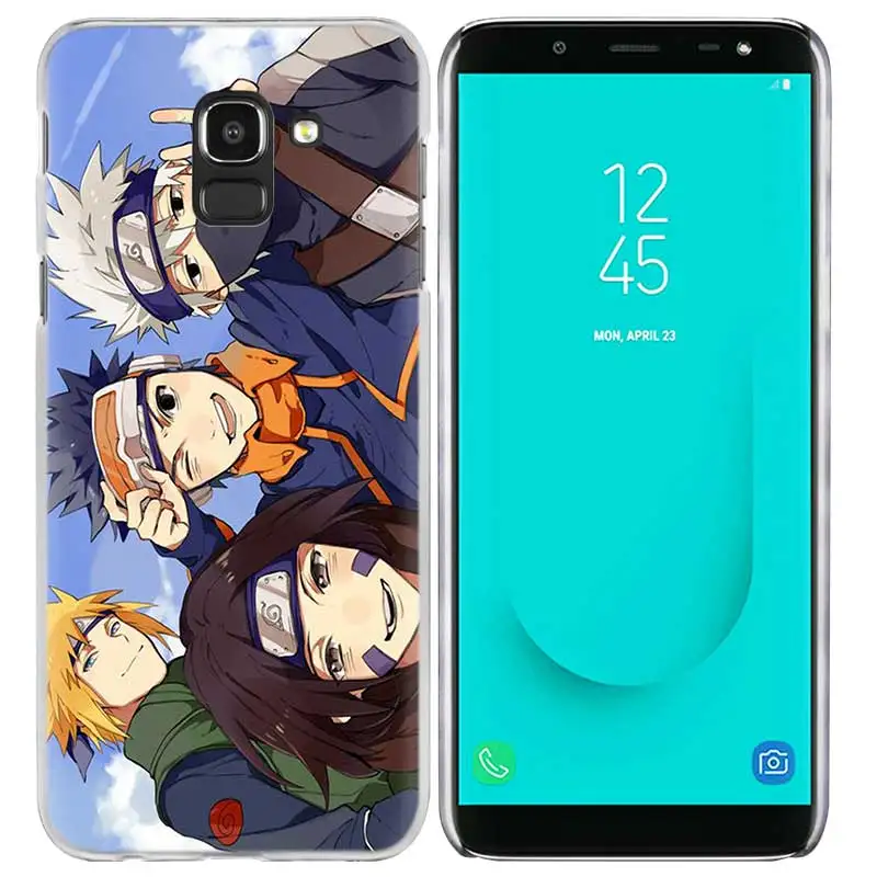10 Жесткий Пластик чехол Coque для samsung Galaxy J2 J3 J4 J5 J6 J7 J8 Prime Plus Джирайя Минато Какаси Наруто - Цвет: 10