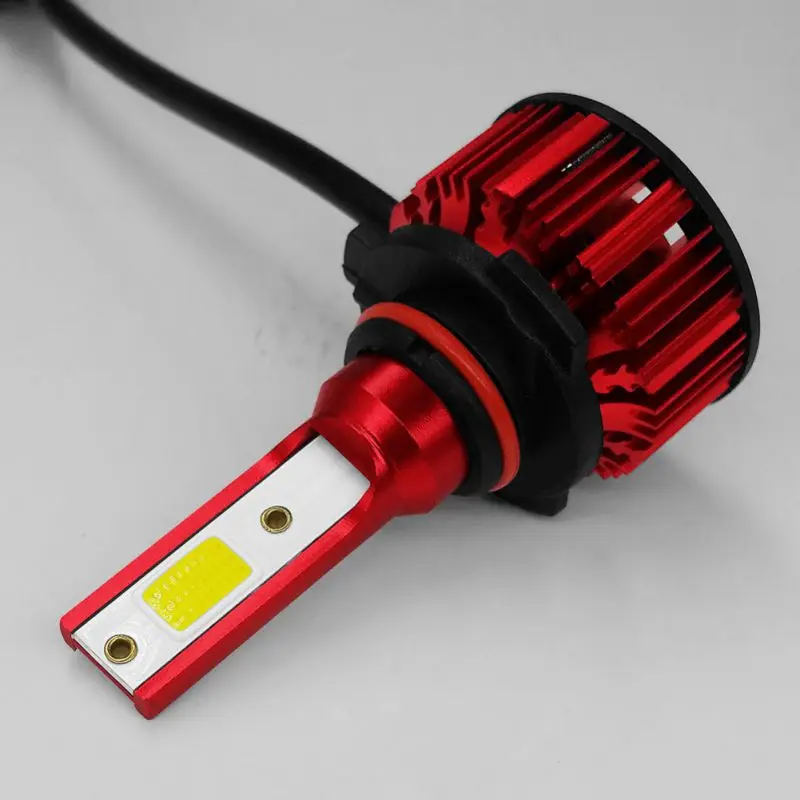Q1-LED фар HB3/9005/H10 светодиодные Автомобильные фары Набор ламп преобразования 6000K