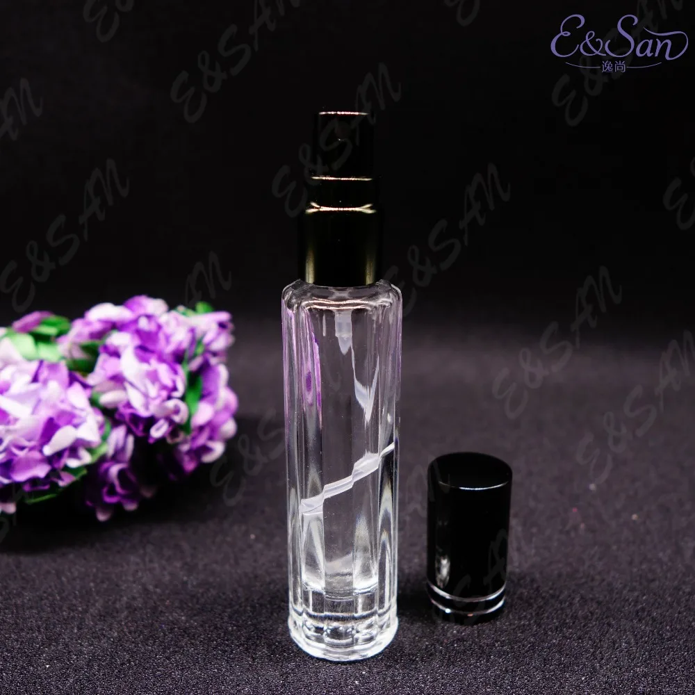 

FX11-10ML прозрачный вертикальный флаконы духов стеклянный флакон со спреем, пустая бутылка 100 шт./лот