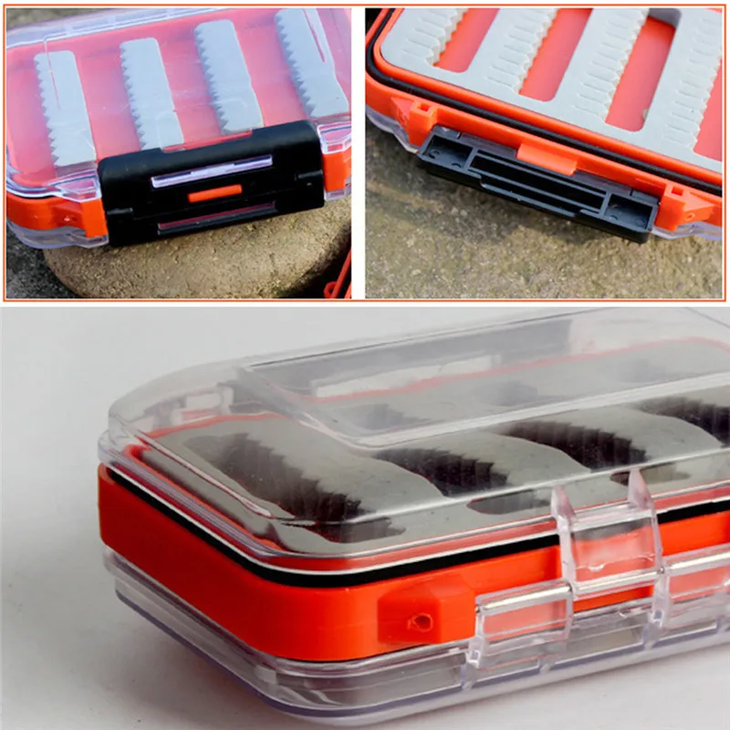 Новинка 1 шт. портативный ящик для рыболовных инструментов контейнер хранения