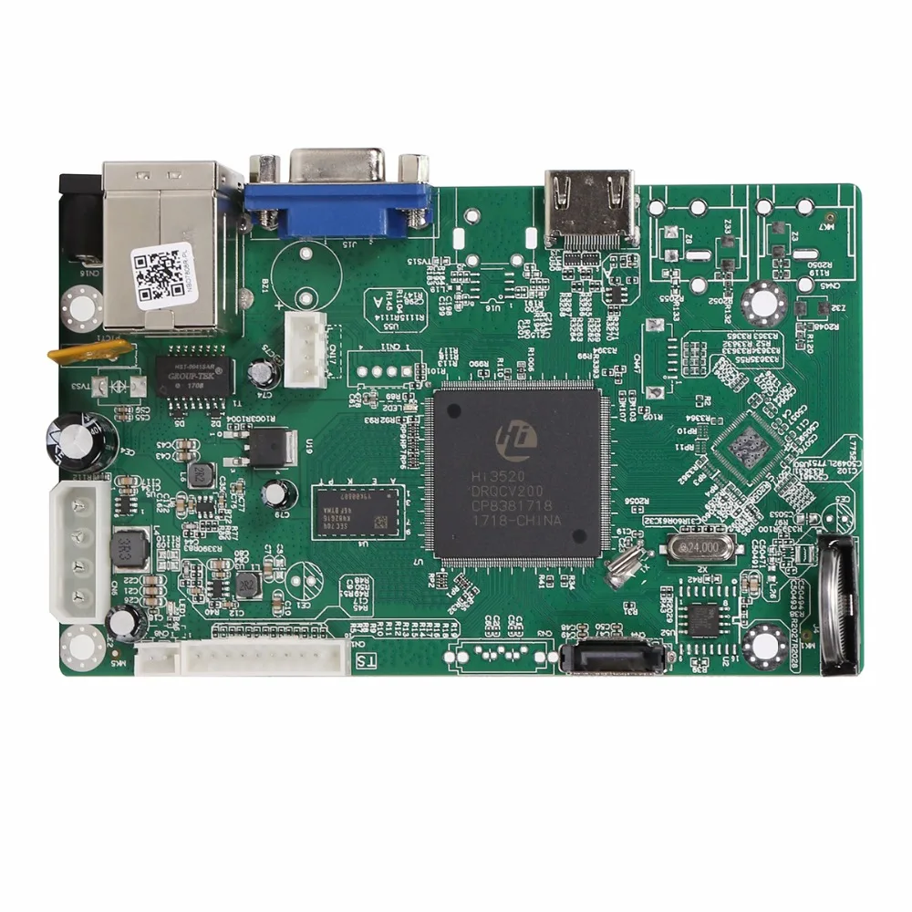 GADINAN NVR DVR Сетевой Видео регистраторы DIY основная плата 8CH P 960 P/12CH 1080 1 SATA HDD кабель