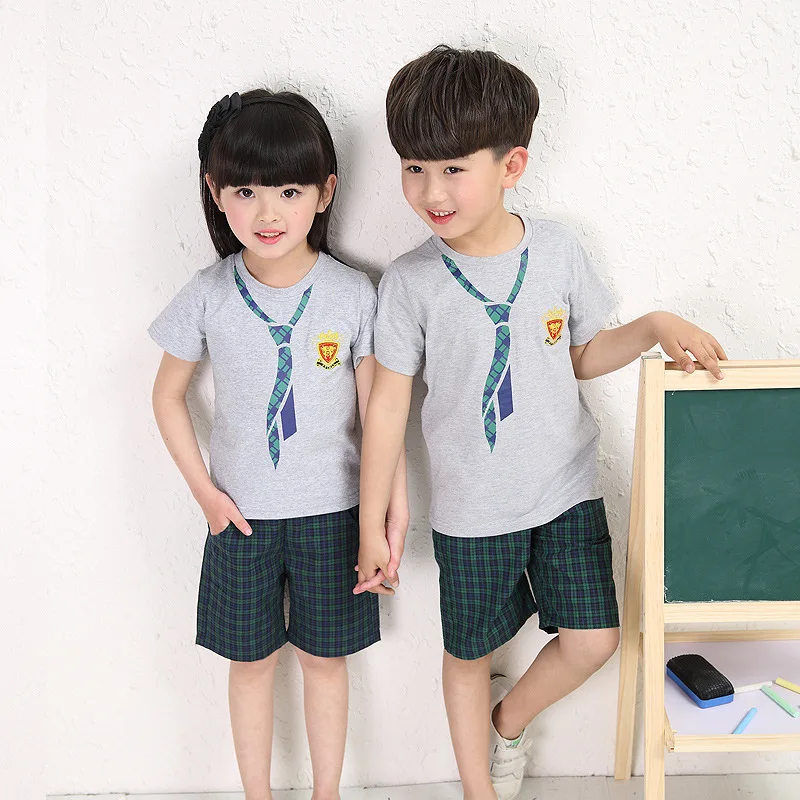 Новинка 2017 летняя одежда детский сад Молодежная форма костюм класс обслуживания