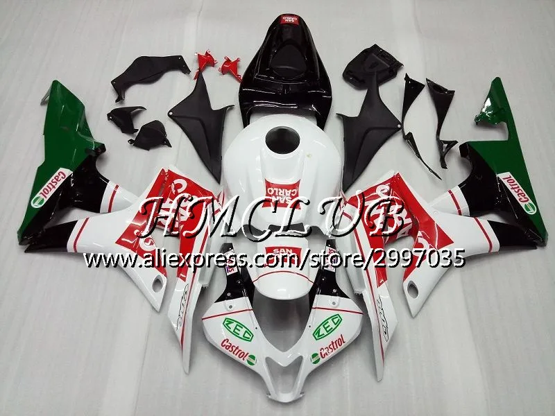 No. 19 Литые изделия для Honda CBR 600 RR 600F5 Repsol оранжевый CBR600RR 2007 2008 81HC. 1 CBR600F5 F5 07 08 CBR 600RR CBR600 RR 07 08 обтекатель - Цвет: No. 19