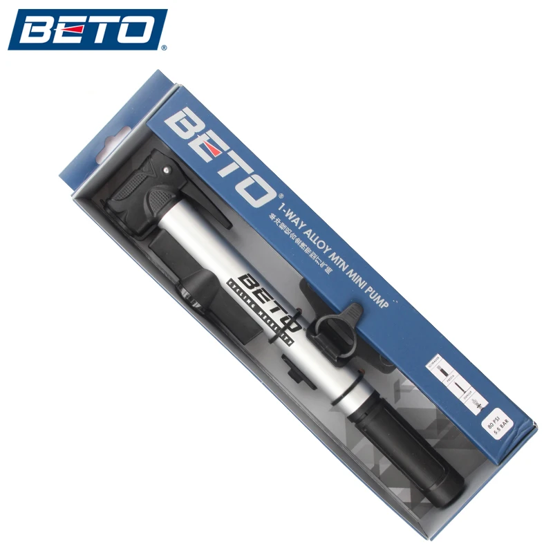 Насос велосипедный BETO портативный мини насос для шин из алюминиевого сплава с