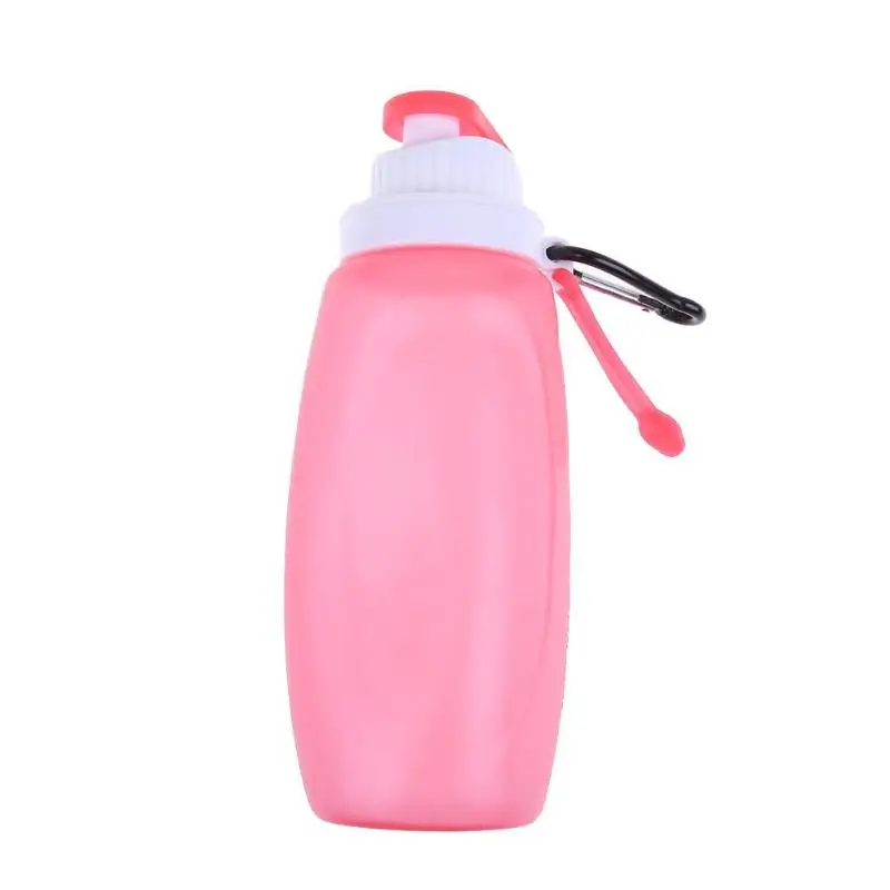 Портативный силиконовая складная бутылка для воды пеший туризм походы