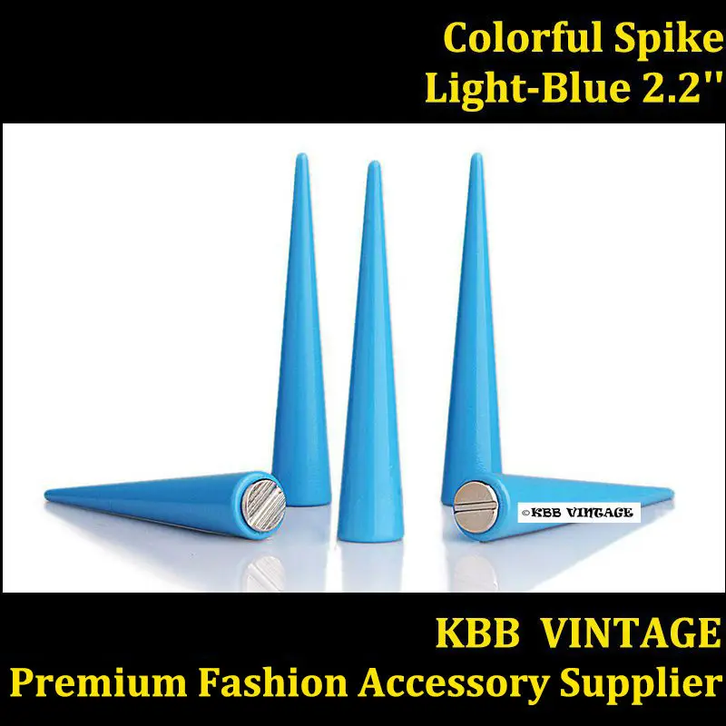 10 шт 55 мм конусные шипы винтовые шпильки для кожевенного ремесла рок DIY