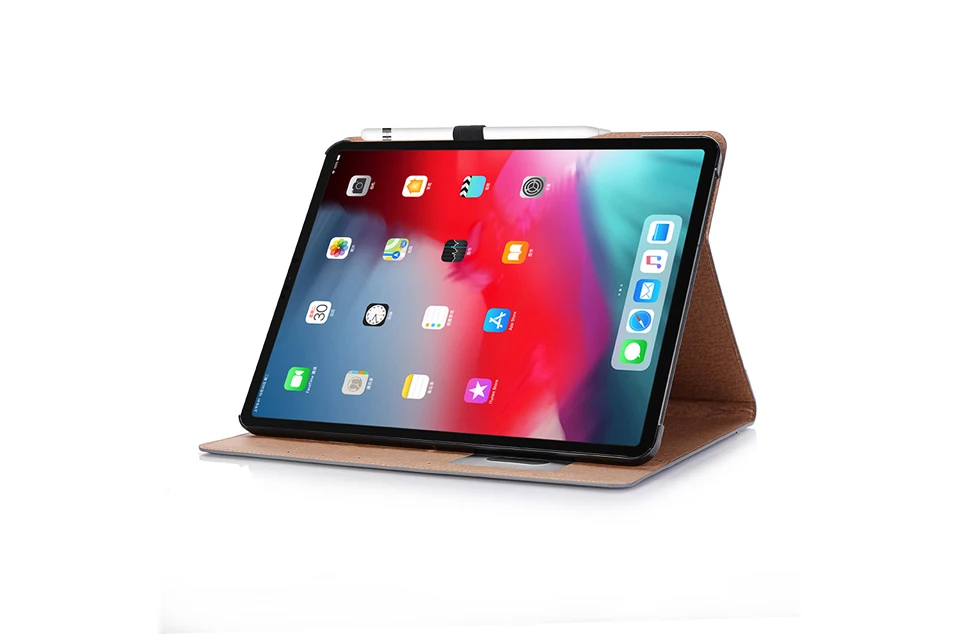 Премиум кожаный чехол для Apple iPad Pro 12,9 чехол с карандашом для сна смарт-чехол для нового iPad Pro 12,9 A1876