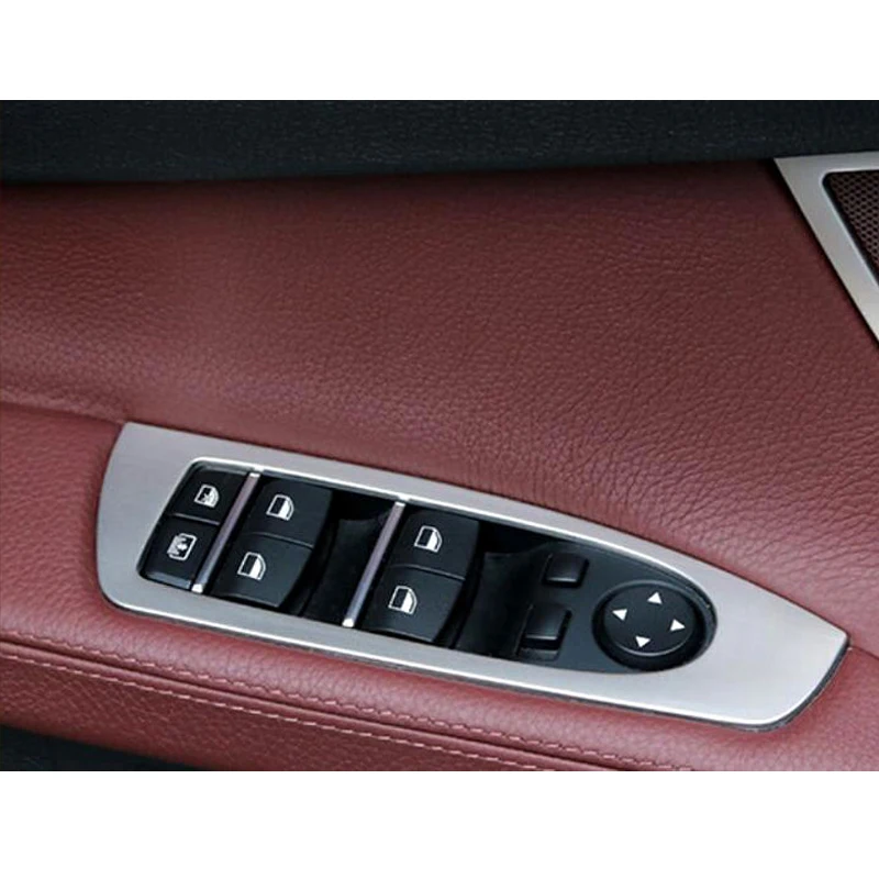 4x дверь окно Лифт панель регулятора Накладка для BMW 7 серии F01 F02 2010-2015 | Автомобили