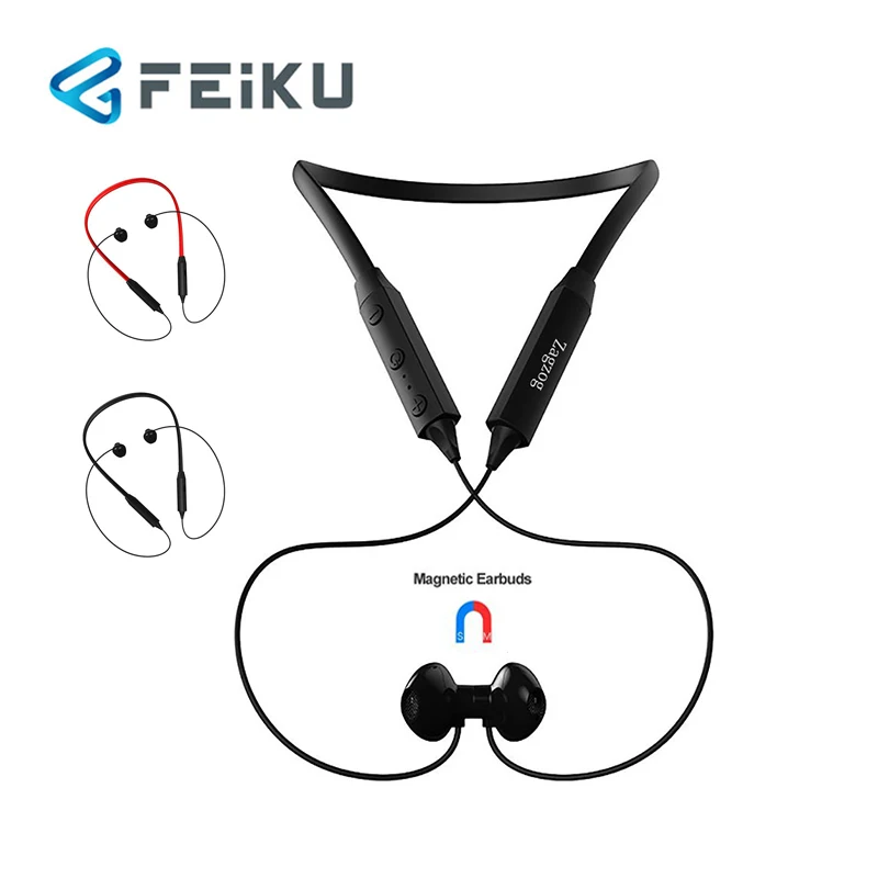 FEIKU HBQ IX Bluetooth V4.2 наушники вкладыши с шейным креплением шумоподавление водонепроницаемые для iPhone samsung