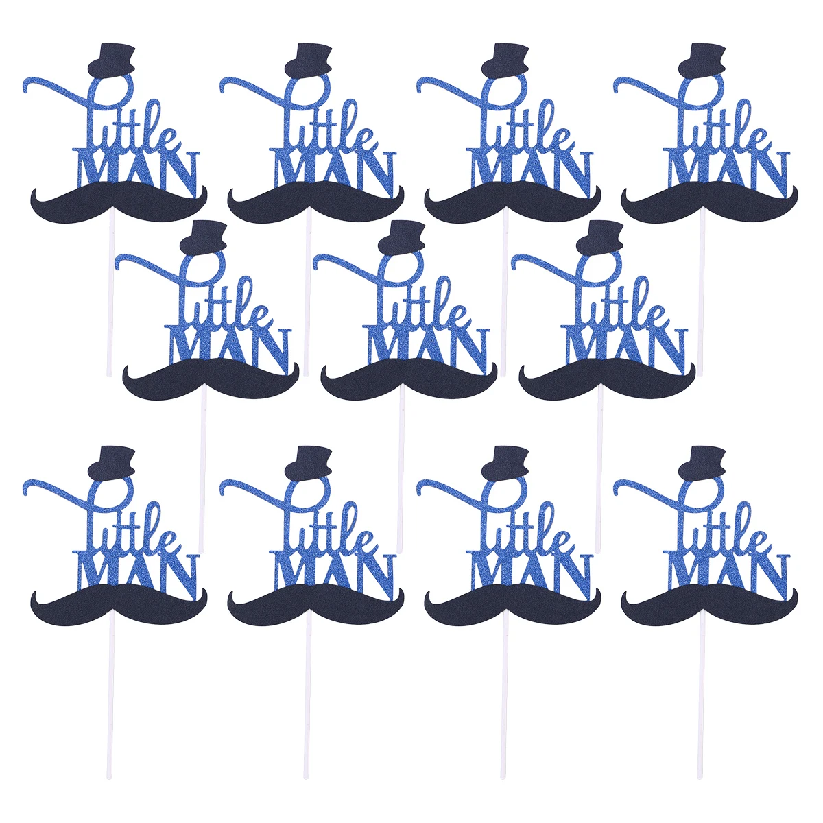 10 шт. креативные и привлекательные фигурки для кексов на свадьбу день рождения