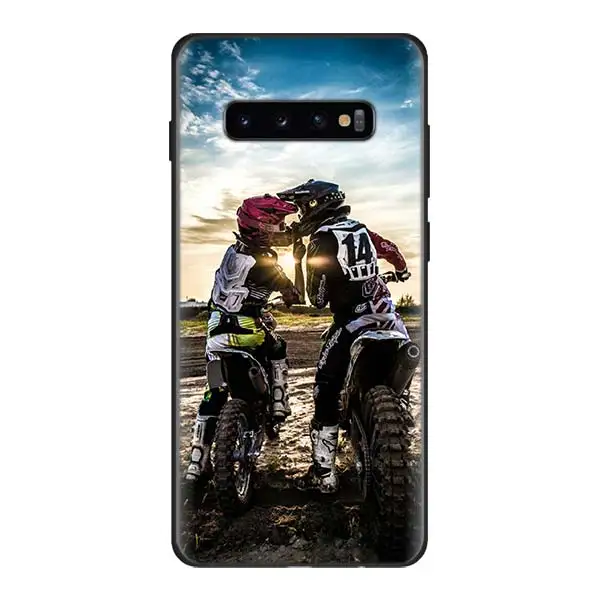 05 Moto Cross moto rcycle спортивный черный силиконовый чехол s для samsung Galaxy S10 Plus S10e S8 S9 Plus A30 A50 M20 M30 мягкий чехол - Цвет: 05