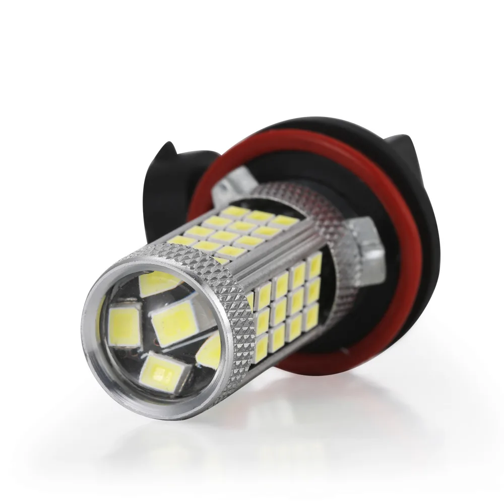 H11 H8 H9 белый 6000K 850LM 2835 66SMD Автомобильный светодиодный светильник для противотуманных фар дневной пробежки для Toyota Honda Nissan Mazda hyundai Lexus