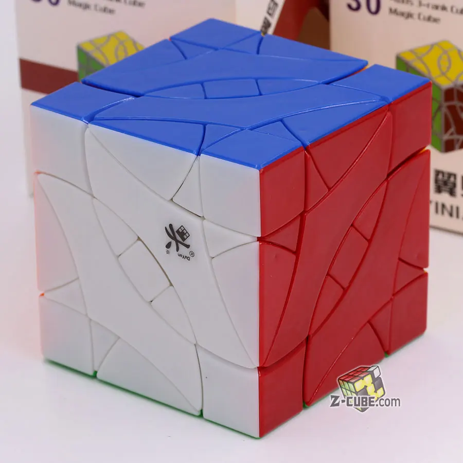 BiYiNiao colorful Волшебный куб, головоломка, Даян 12 оси-3 ранга biyiniao странная форма волшебный Профессиональный скорость образования поворотный кубик мудрость игрушка в подарок Z - Цвет: BiYiNiao colorful