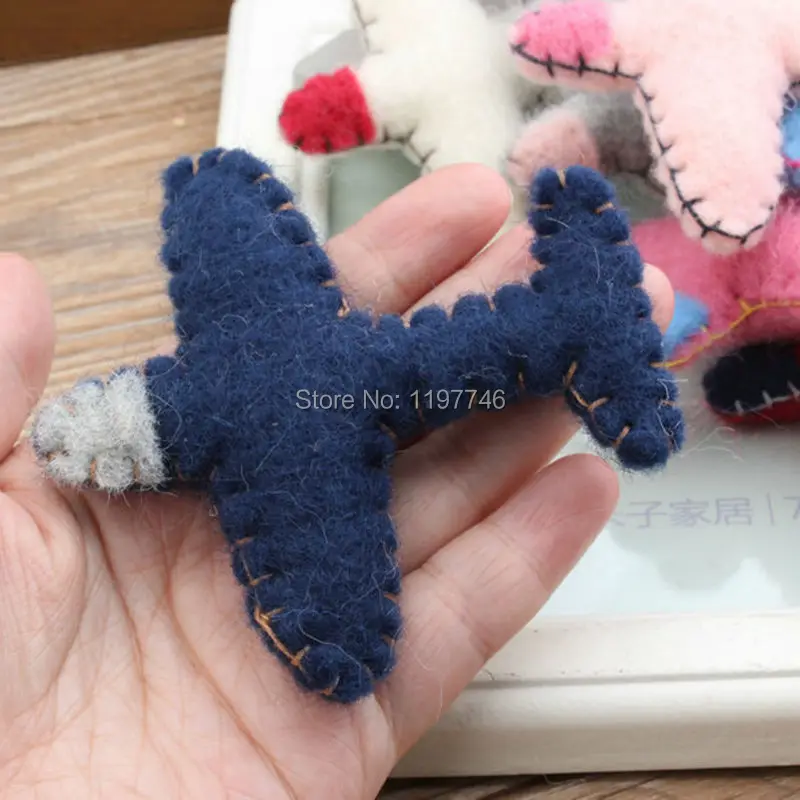 3 шт. Детская Брошь для волос из 100% шерсти