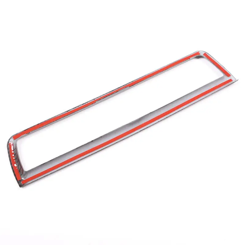 Углеродное волокно стиль ABS консоль из хрома кондиционер вентиляционное