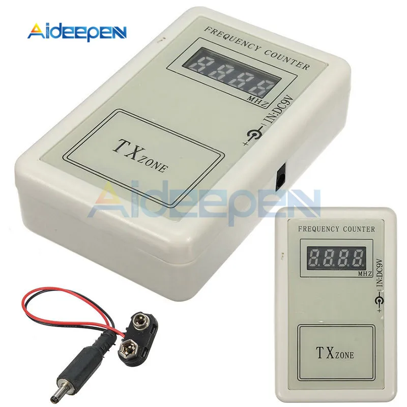 Digital Frequency Tester Meter Counter Handheld Wireless Remote Control 250-450 MHZ Tools DC 7.5-10 V 10cm Test Distance | Инструменты