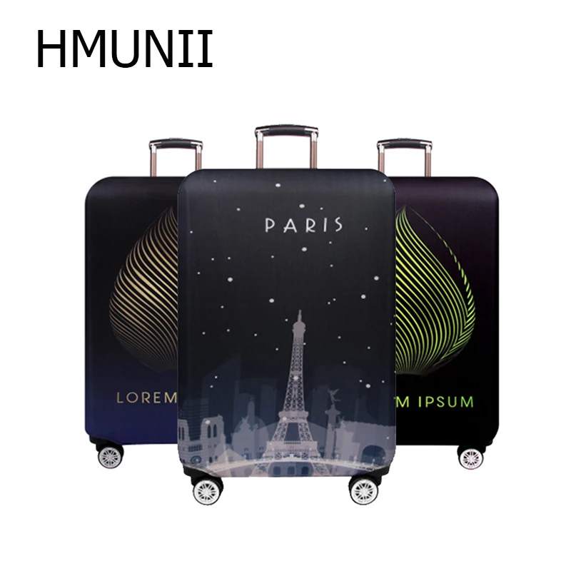 HMUNII брендовые утолщенные аксессуары для путешествий Чехол багажа 18 32 дюйма чехол
