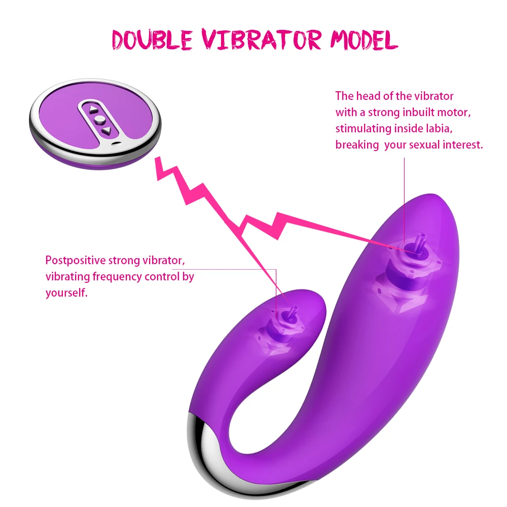Секс-машина G Spot беспроводной вибратор для пар 10 скоростной массажер двойной