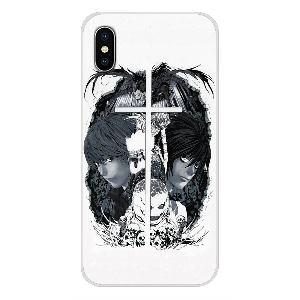 Для Huawei G7 G8 P7 P8 P9 P10 P20 P30 Lite Mini Pro P Smart Plus 2017 2018 2019 аксессуары для аниме Death Note чехлы