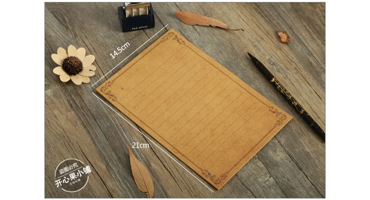 8 шт./партия декоративные кружевные буквы в европейском стиле|letter paper|writing paperkraft