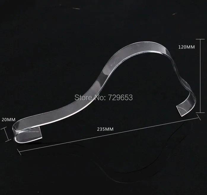 Прозрачная акриловая для ботинок стойка показа обуви держатель поддержка