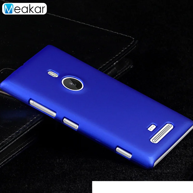 blue Матовый пластиковый чехол 925 для Nokia Lumia 925 чехол для Nokia Lumia чехол-лента на заднюю панель - Цвет: blue