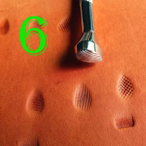 Высокое качество DIY Leather Craft ручной инструмент кожа резьба инструмент Кожаный Седло слесарный кожа тиснения инструмент