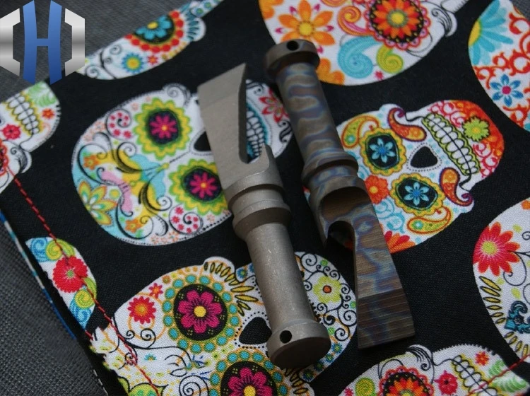 EDC интегрированная обработка титанового сплава лом палочки для еды открывалка для бутылок степлер гаджет инструменты
