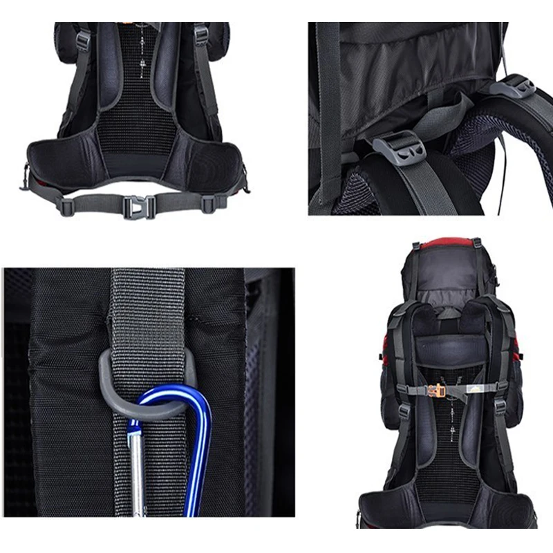 Хит продаж большой уличная сумка 85L унисекс для путешествий многофункциональные