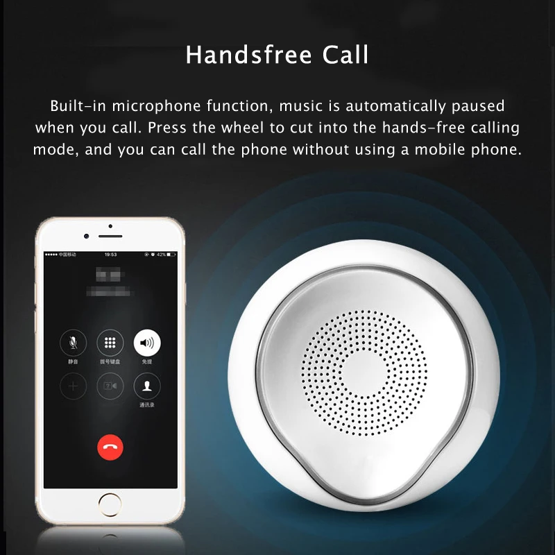 Беспроводной Bluetooth динамик ADDKEY Встроенный микрофон стерео IXP4 водонепроницаемый