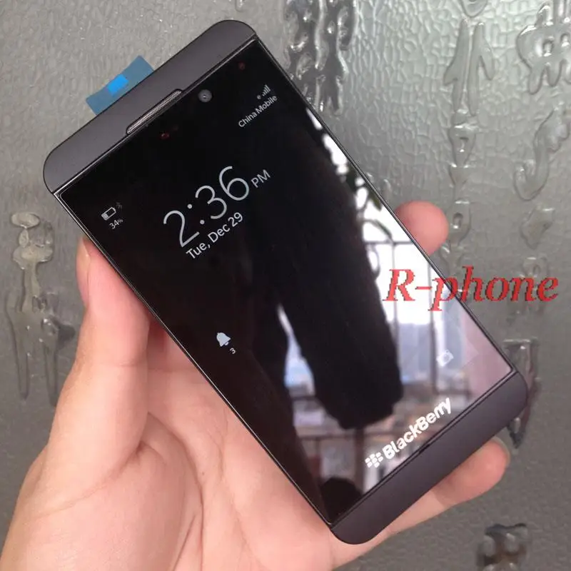 Отремонтированный разблокированный Blackberry Z10 двухъядерный gps WiFi 8MP 4," 16 GB rom сотовый телефон